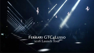 人屏互动：Ferrari GTC4Lusso launch